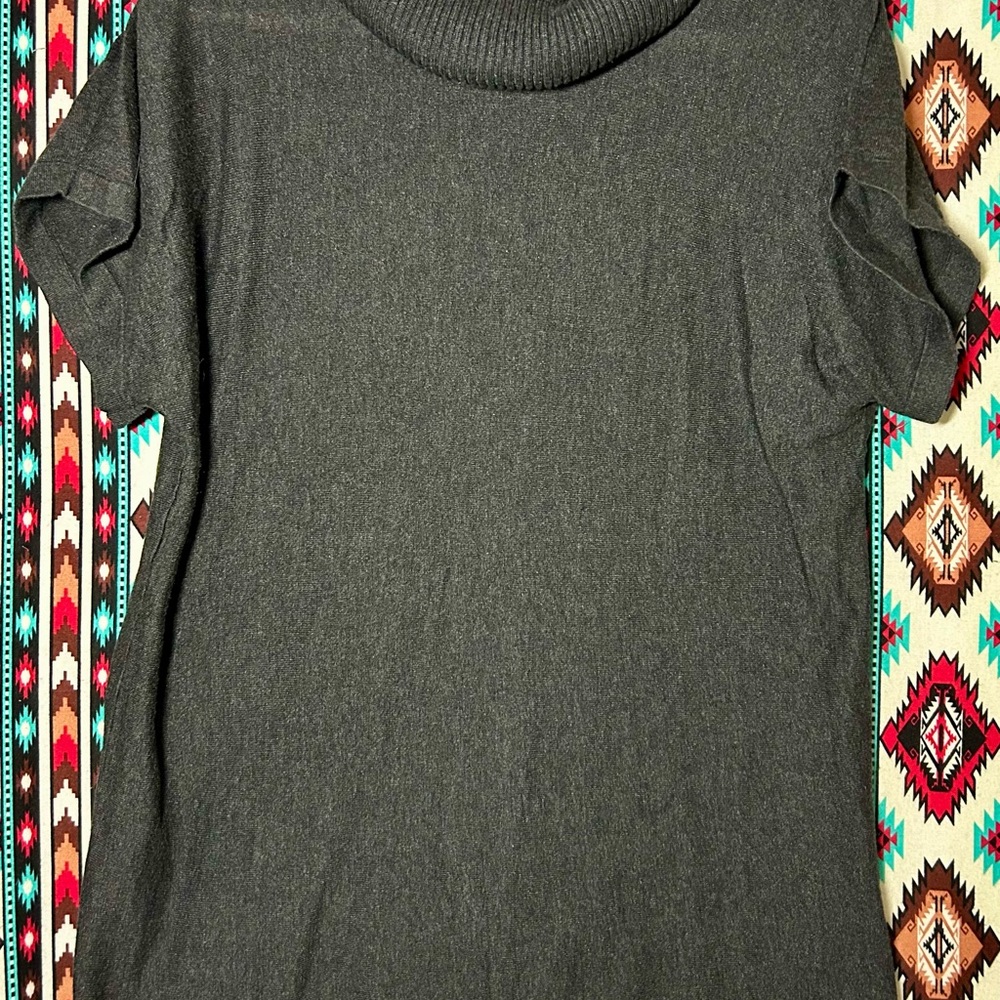 Vince Camuto Charcoal Knit Sweater